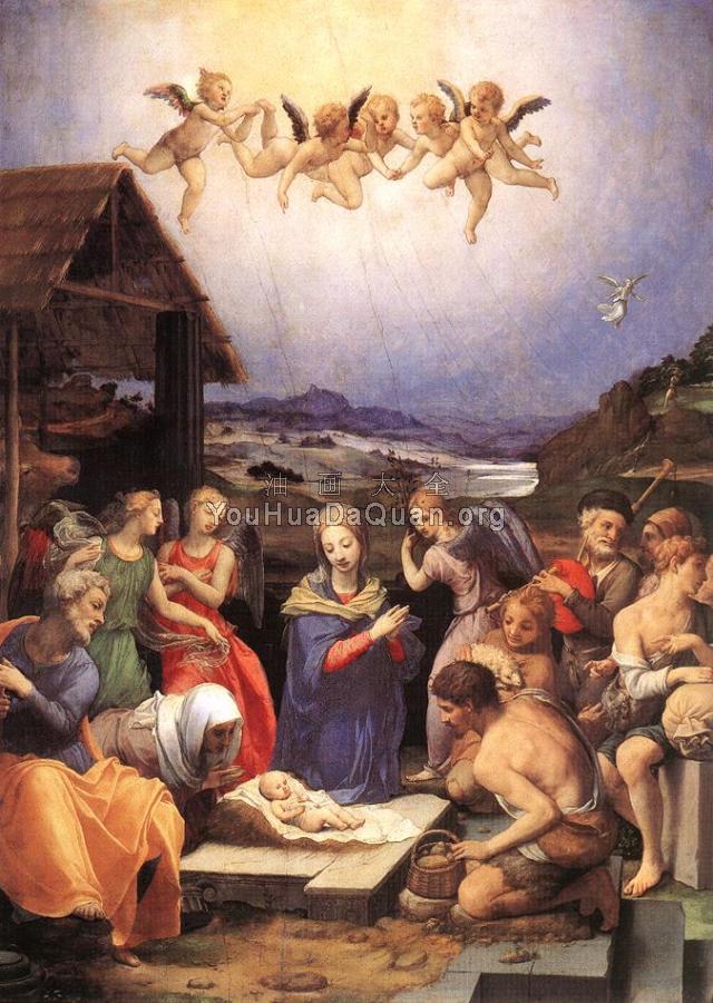 Adoration of shepherds - 阿尼奥洛·布伦齐诺